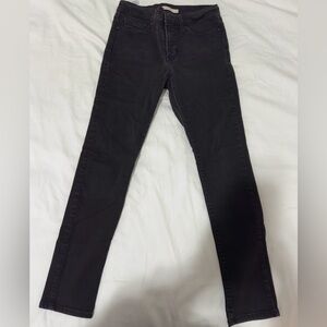 Levi 311 shaping skinny jeans black 27